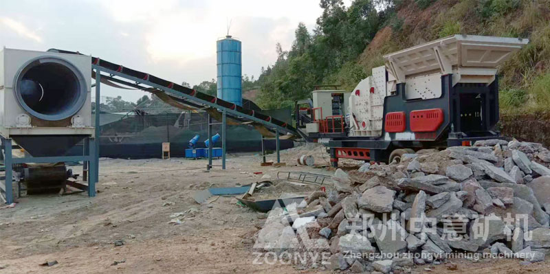 建筑垃圾粉碎機(jī)生產(chǎn)現(xiàn)場