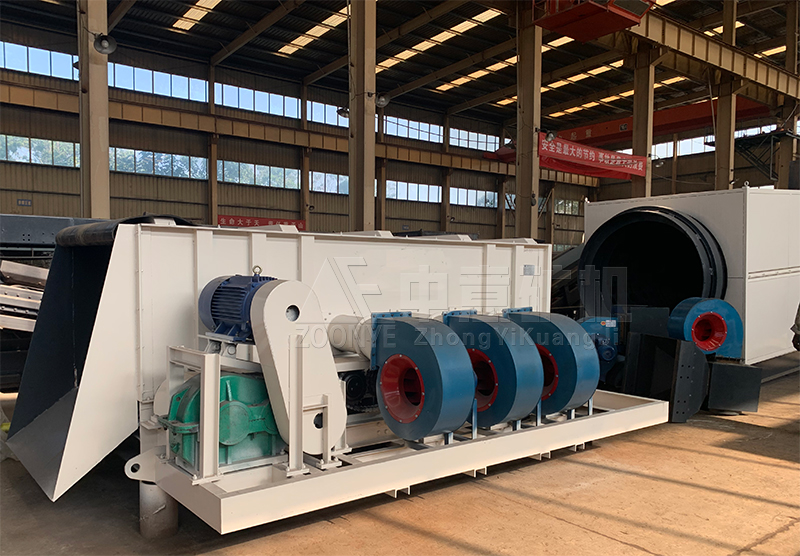 泥石分離機車間實拍