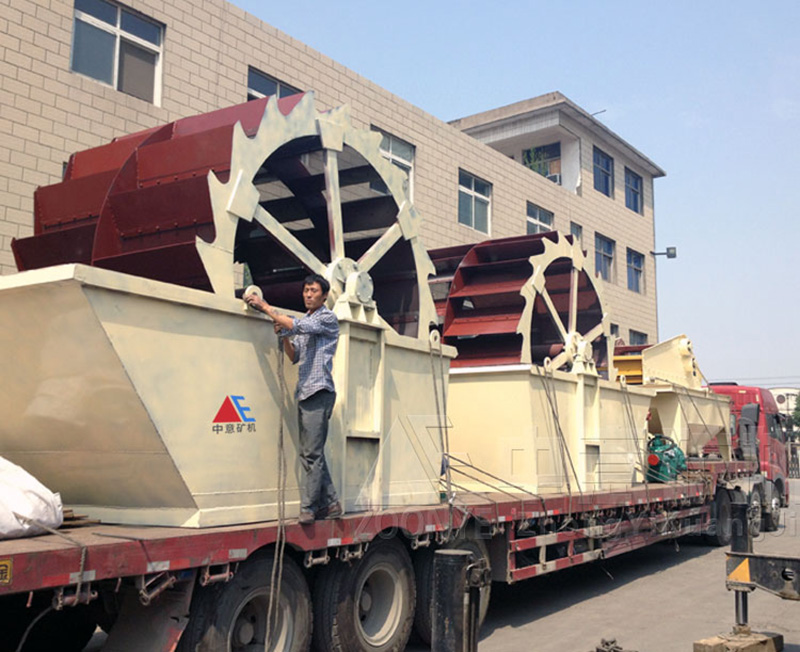 輪斗洗砂機(jī)發(fā)貨2