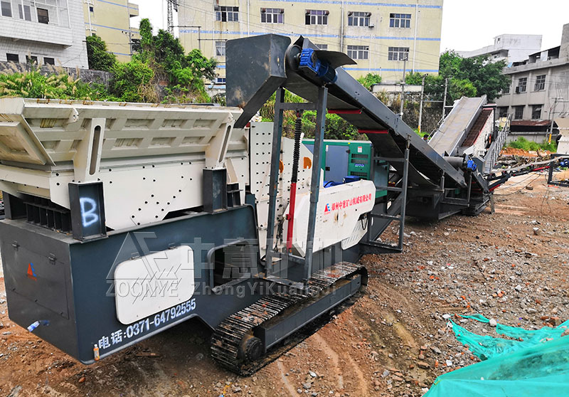 履帶反擊破碎站助力廣東