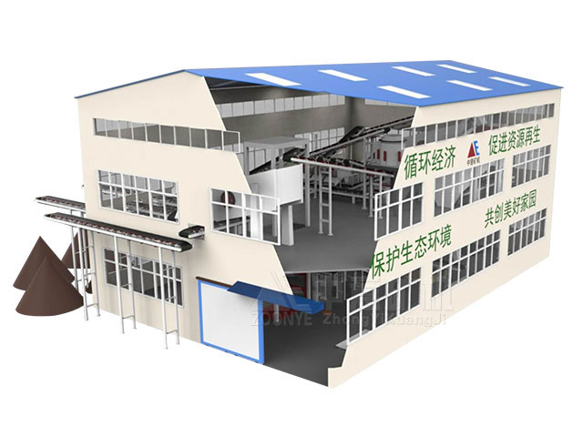 新型建筑垃圾復合式處理站