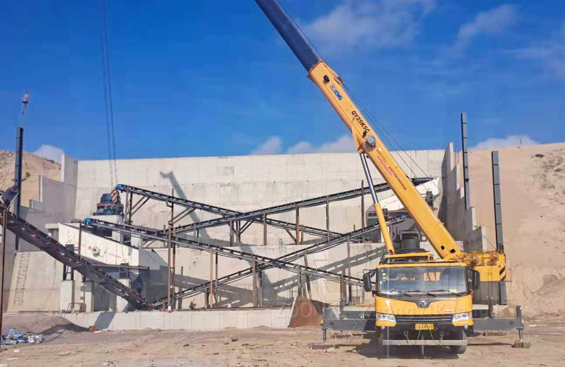 甘肅砂石料生產(chǎn)線(xiàn)現(xiàn)場(chǎng)實(shí)拍圖片二