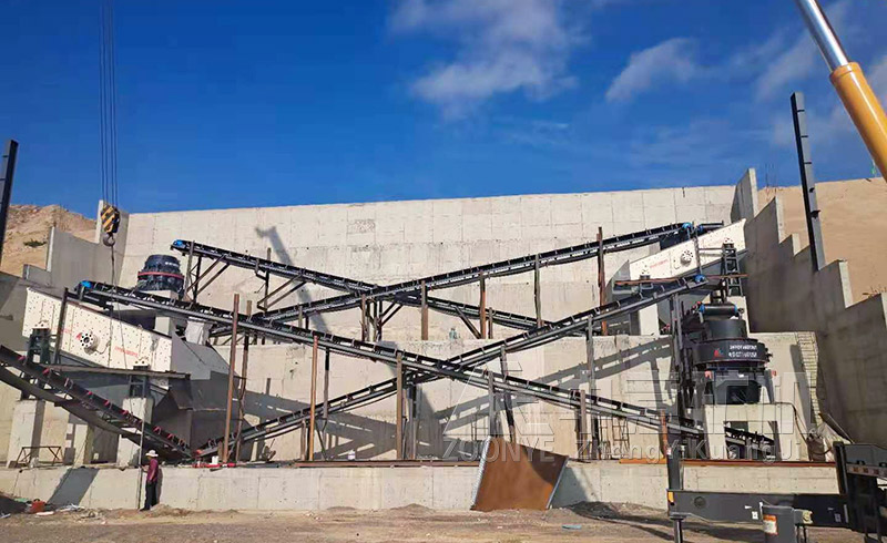 甘肅砂石料生產(chǎn)線(xiàn)現(xiàn)場(chǎng)實(shí)拍圖片一
