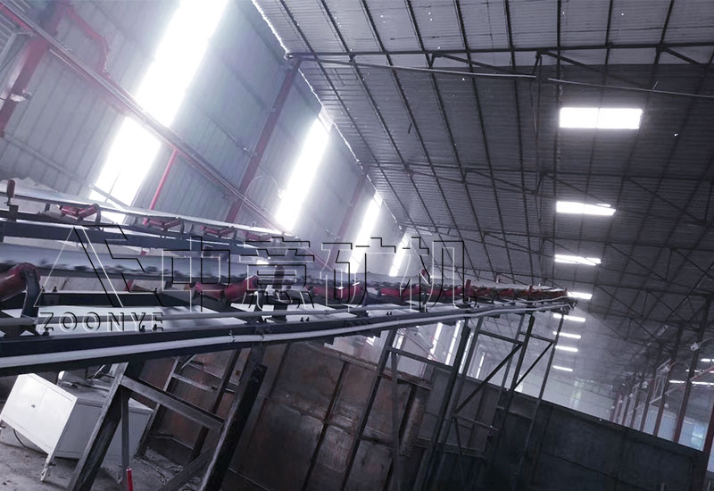 廣州環(huán)保固廢建筑裝修垃圾粉碎再生利用項目現(xiàn)場