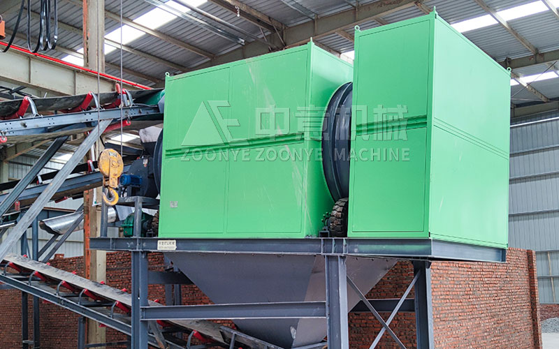 裝修垃圾篩分設(shè)備—滾筒篩