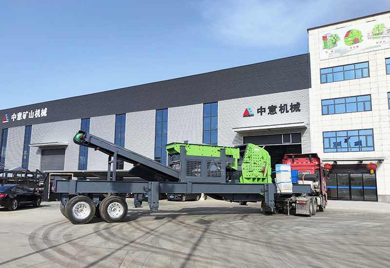 輪胎式移動(dòng)破碎篩分生產(chǎn)線