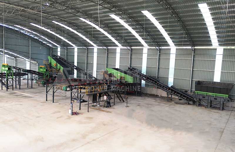 裝修垃圾處理現(xiàn)場