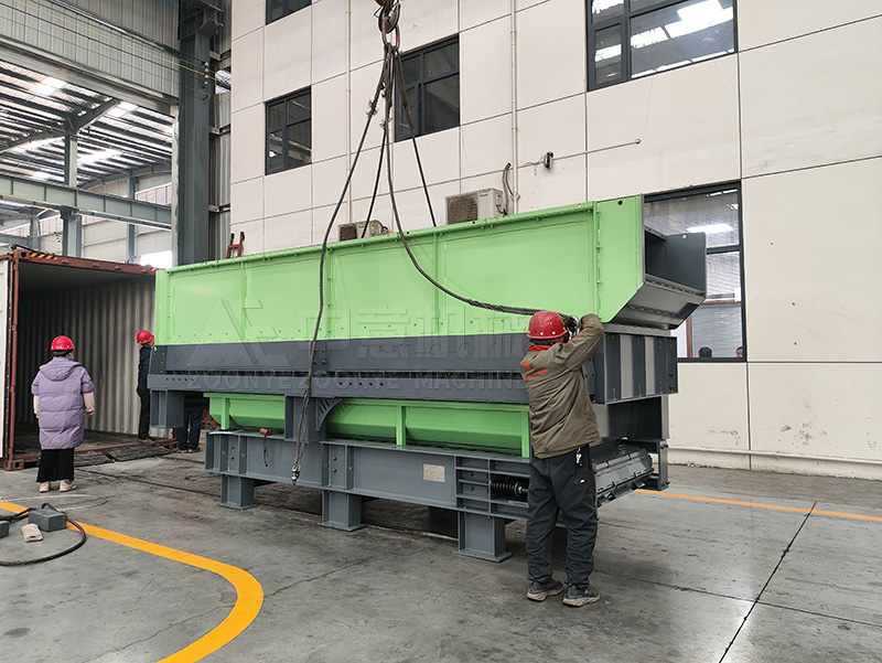 砂石處理設備發(fā)貨現(xiàn)場