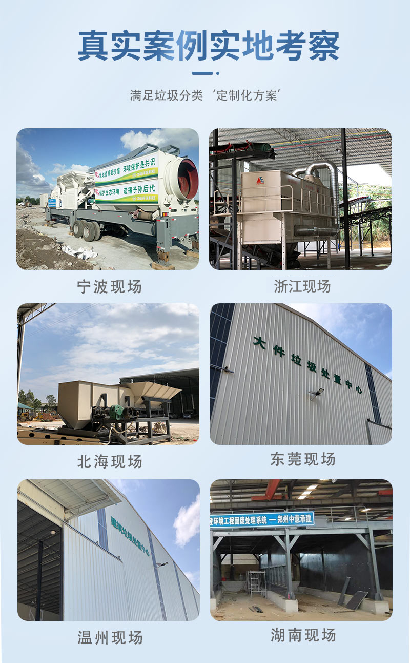 填埋場垃圾分選生產(chǎn)線價格