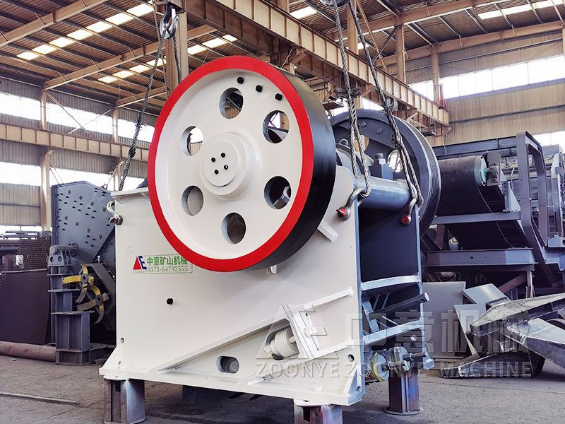 建筑廢棄物破碎機實地工廠圖片