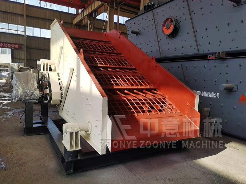 庫存垃圾處理站棒條篩實地工廠圖片