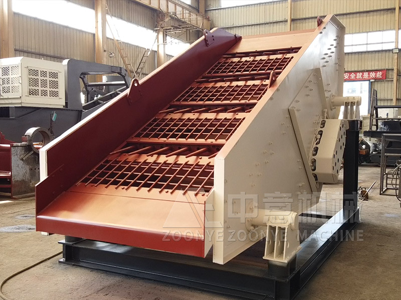 長(zhǎng)久堆積垃圾骨料再生設(shè)備棒條篩實(shí)地工廠圖片